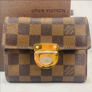 Authentic preowned  Damier Koala Wallet